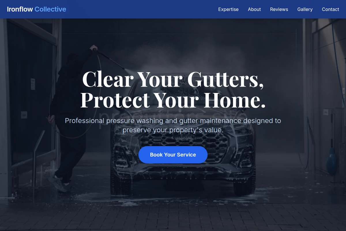 High-flow Pressure Washing